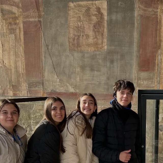Fotografía de la jornada 3 del intercambio Erasmus+ en Pozzuoli.